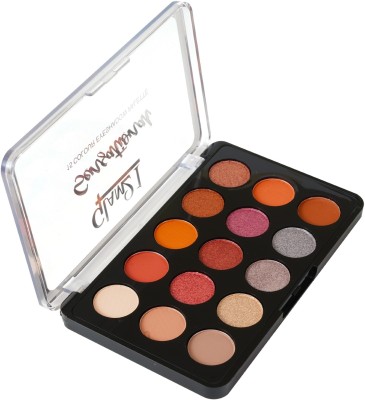 Glam21 Cosmetics Sensational 15 Colour Eyeshadow Palette-Unique Combination of Mattes & Shimmers 14 g(Shade-03)