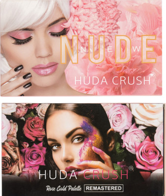 HUDA CRUSH BEAUTY 36 Color Matte Shimmer Pigmented Eyeshadow Palette Eye Shadow for Girls 36 ml(The Color Board)