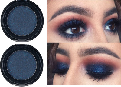 ADJD Combo Shimmery Finish Exposed 5D Eyeshadow Highly Pigmented Blue 10 g(BLUE)