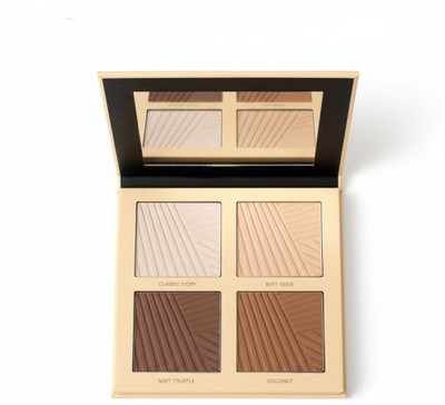 EKINSU Professional 4 Color Contour Powder Palette 29 g(Multicolor)