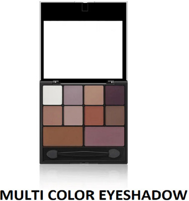 Maryville 10 COLOR NEW SHADE EYESHADOW PALETTE LONG LASTING PERFECT PACK OF 1 14.3 g(multi color)