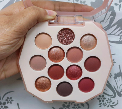 manasona Long lasting and High Pigment Silky Powder Eye Shadow For Womens 9 g(Multi)