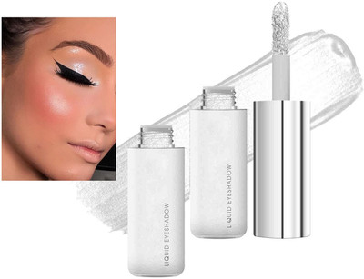 tanvi27 New Highly Pigmented Waterproof Eye Shadow 14 g(Smoky White)
