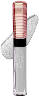 MYEONG Chrome Liquid Eyeshadow Get Glitter Glow (Silver ) 7 ml(Silver)