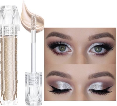 GABBU Liquid Glitter Eyeshadow Metallic Glitter Shimmer EyeShadow sliver. 5 g(copper sliver)