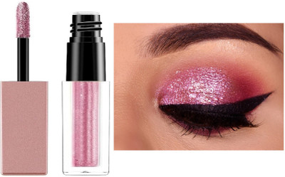 Vyomiris GLITTER EYE SHADADOW EASY TO APPLY SOFT TEXTURE 4 g(PINK)