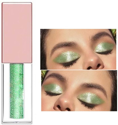 Latixmat Waterproof Long Lasting Quick-Drying Sparkling Eye Shadow 4 g(Mint Green)