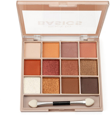MARS 12 Shades Back to Basics Eyeshadow palette 14.4 g(Shade-02)