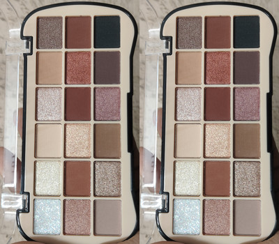 ADJD Combo Eye Makeup Palette 18 Colors Eyeshadow matte & Shimmer Palette 31 g(MULTI COLOR)