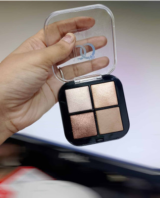 GULGLOW99 4 Shade Highly Pigmented, Rich Color Waterproof & Sweatproof, Long-Lasting 12 g(MULTICOLORS)