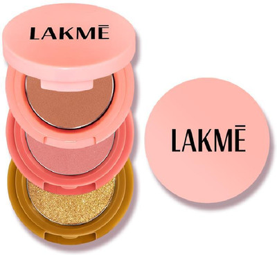 Lakmé 9to5 Eyeconic Shadow Stack NudeBomb 7gm 7 G  (NudeBomb) For Rs. 209 @ 70 %