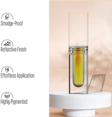 Yuency Eyeshadow with Metallic Finish | Transfer Proof & Smudge Proof Liquid 1.8 g(Saturn Ring)