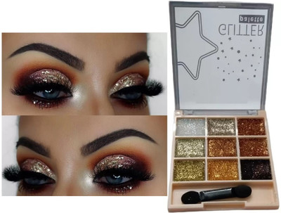 DARVING Multicolor Glittering Palette | Long Wearing Eyeshadow Palette 10 g(MULTI COLOR)