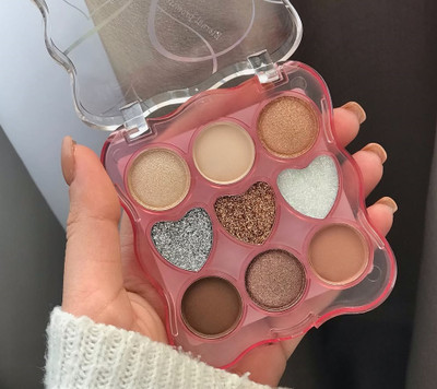 EVERERIN Eyeshadow Palette Ultra Pigmented Longlasting Eye Make Up 11 g(Multicolor)