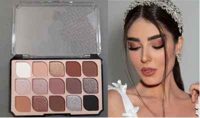 REIMICHI Ultra Pigmented Smoky and shimmer Eyes Eyeshadow Palette 13.5 g(MULITI COLOUR)