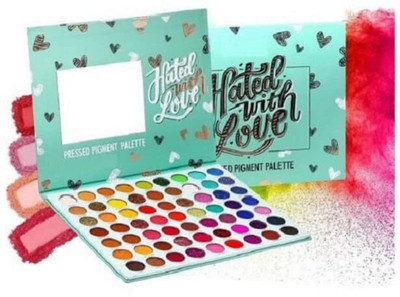 COSMO VIBES 63 Color Shimmery Finish Pressed Pigment Eyeshadow Palette 69 g(MULTICOLOR)