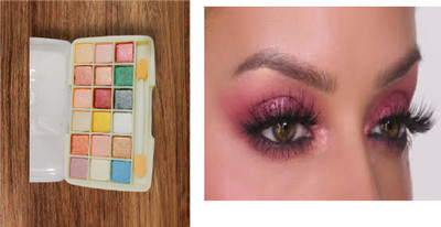Luipui beautiful eye shadow palette for your beautiful eyes pack of 1 10 g(multicolor)