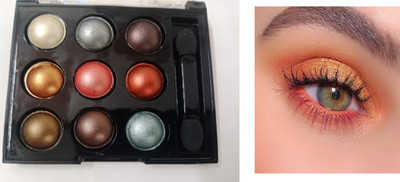 Luipui eye shadow 9g in 9 colors, long lasting 9 g(multicolor)
