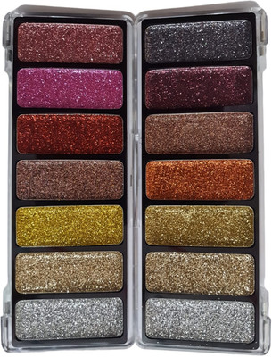 MYEONG glitter shimmer eyeshadow combo 22.52 g(Multicolor)