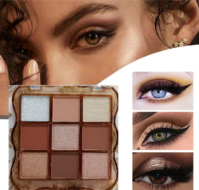 luzimaisa HD Colour Matte & Shimmery Pigment EyeShadow 13 g(Multicolor)