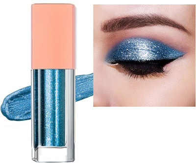 Herrlich Korean Eye Highlight Makeup Liquid Metallic Eyeliner Eyeshadow 2 g(Blue)