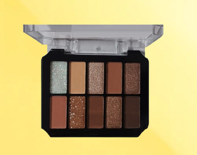 Neycare eyeshadow palette 10 color shade new multi look pack of 1 12 g(multi color)