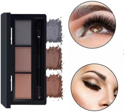 NADJA EYE MAKEUP EYE SHADOW 3 COLORS SHADES 7.2 g(MULTI COLOR)