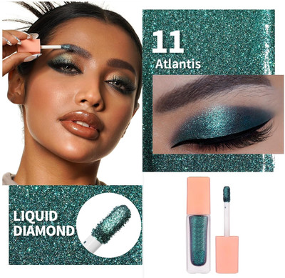 USBK Eye Makeup Smooth Glide Insta Dry Formula, Smudge proof 4 g(GREEN)