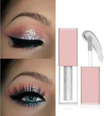 SEUNG LONG LASTING SILVER LIQUID EYE SHADOW HIGH PIGMENT FORMULA 4 ml(SILVER)