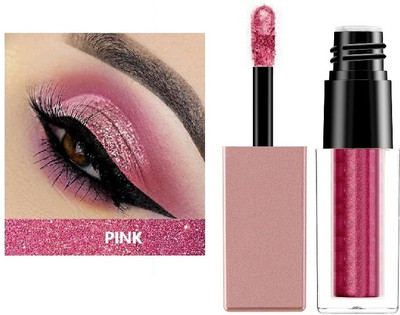 urbanfox Metallic Liquid Eyeshadow With Radiant Shimmer Finish Quick-drying formula 4 ml(PINK)