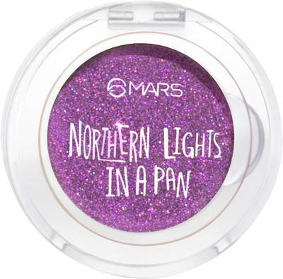 MARS Northern Lights In A Pan Glitter Eyeshadow With Dual-Tone Shimmer Shades 0.5 g(Canadian Gleam)
