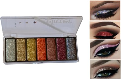 tanvi27 Makeup Shimmer And Shine, Pressed And Highly Pigmented Glitter Eyeshadow 11.26 g(MULTI COLOR)