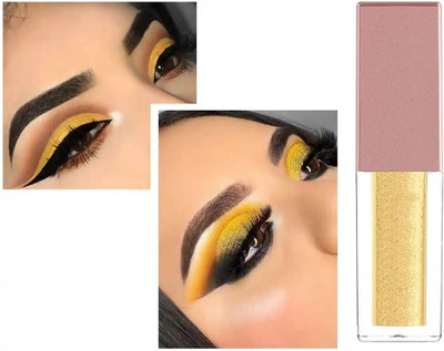 USBK Metallic Liquid Eyeshadow Highly Pigmented Eyeshadow 4 ml(GOLD)
