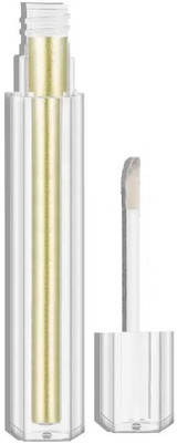 Jiwoo Dry Formula Liquid Metallic Eyeshadow for Women Eye Makeup gold 5 ml(GOLD)