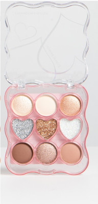 ADJD Eyeshadow Palette| Long Wearing And Easily Blendable Eye Makeup Palette 11 g(MULTI)