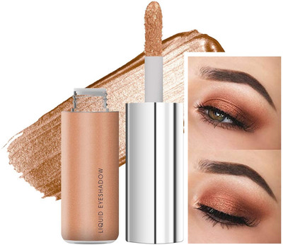 YAWI Metallic Liquid Eyeshadow Copper Non-Transferg Eye Shadow. 7 g(Copper)