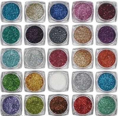 GFSU - GO FOR SOMETHING UNIQUE 25 Color Eyeshadow Glitter Powder multicolor 35 g(multicolor)