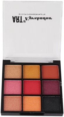 rezmay Beauty Professional Ultimate MulitColor EyeShadow Eye Shadow Palette Shade - 2 9 g(The Swiss Glitter Edition)