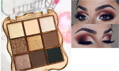 AFARAXIA Eye Make Up High Pigmented Multicolor Matte & Shimmery Finish eyehsdow 9 g(muliti color)