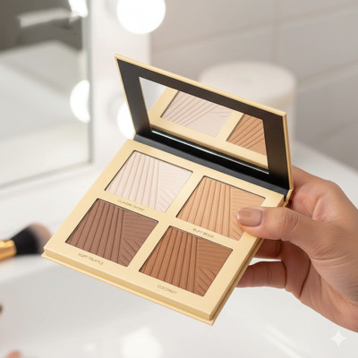 Syco Style Professional Contour Powder Palette 27 g(Multicolor)