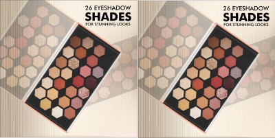 ADJD 26 colour Matte & shimmer,gilliter Pro Eyeshadow Palette 42 g(MULTI COLOUR)