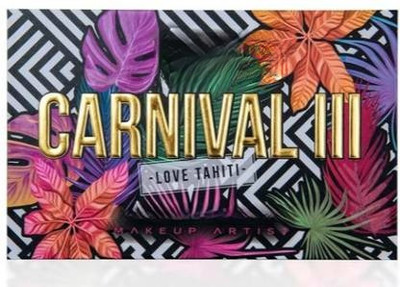 URBANUCANBE Carnival 40 Color Eyeshadow Palette –Highly Pigmented, Blendable & Long-Lasting 64 g(Multicolor)