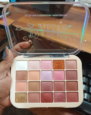 tanvi27 Best Professional Touch Highlighter Eyeshadow Palette 40 g(Multi Color)