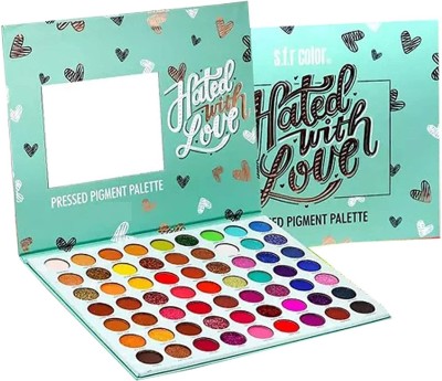 rezmay Beauty 63 Color Matte Shimmer Glitter Hated with Love EyeShadow Palette G 70 g(The Color Book Matte Edition)