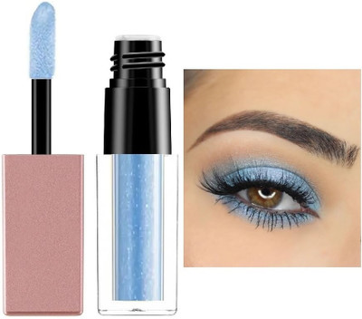 SILDUST Quick Set Liquid Eyeshadow, Sky Bue water proof 1 g(Sky Blue)