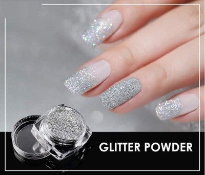 GFSU Glitters Powder For Eyeshadow And Nails 2 g(SNOW WHITE)