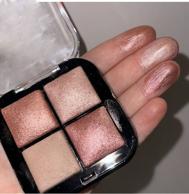 ADJD Baked Eyeshadow Palette Long Wearing And Easily 12 g(multi colour)