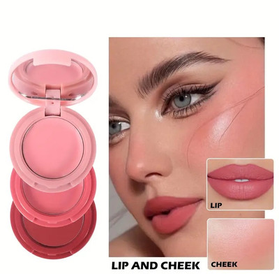 GULGLOW99 Korean 3-in-1 Lip Cheek & Eye Tint Blusher 3 g(MULTICOLORS)