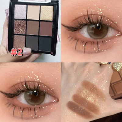 GABBU 9 Color Eyeshadow Palette - Highly Pigmented 9 g(MULTICOLOR)