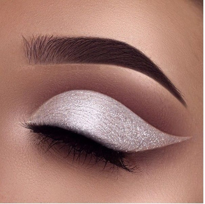THTC 5D Wet EyeShadow for Shimmer, Highly Pigmented 5 g(Snow)